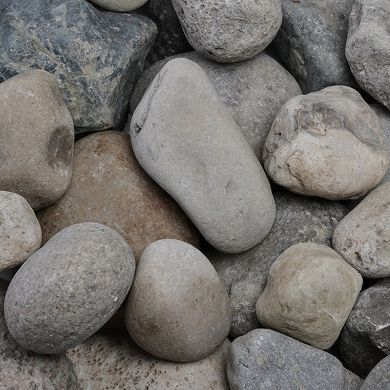 River Rock 2-4″ River Rock 2-4"